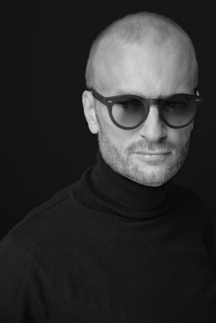 Roland A. Puck mit Brille